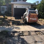 Asphalt Driveway with Interlocking Edge and Curb in Toronto