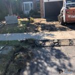 Asphalt Driveway with Interlocking Edge and Curb in Toronto