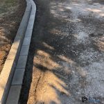 Asphalt Driveway with Interlocking Edge and Curb in Toronto