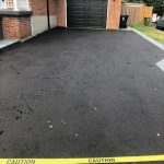 Asphalt Driveway with New Curbing in Toronto