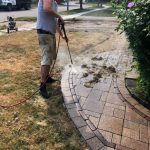 Power-Washed and Re-sealed Sidewalk in Toronto